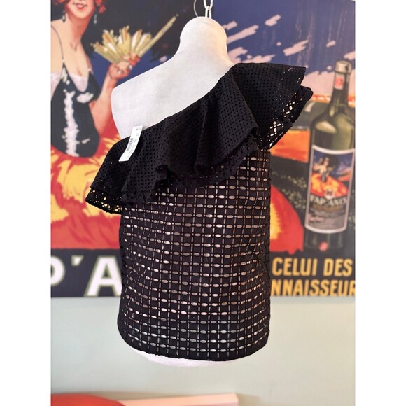 J Crew Women's One Shoulder top - Picture 4 of 10